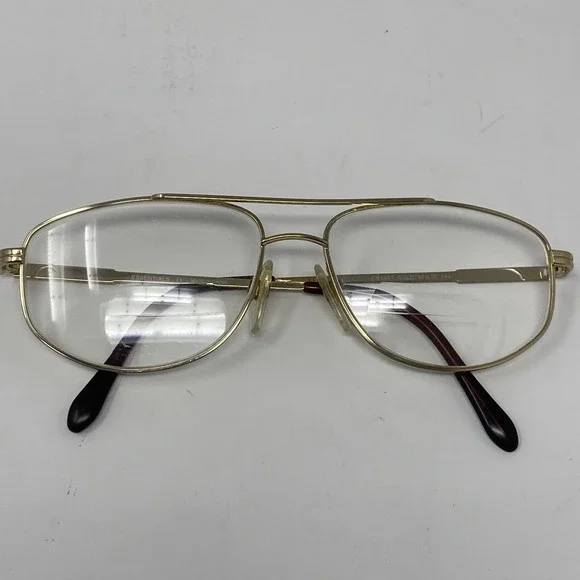 VTG Essentials Eyeglasses EN5665 Gunmetal Full Rim Aviator 56-15-140 Frames Only - Picture 2 of 7